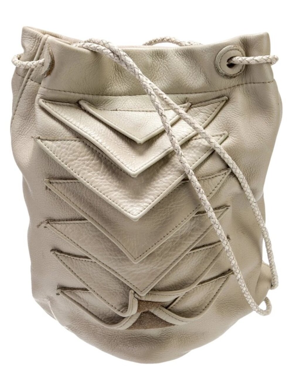Collina Strada Leather Bucket Bag